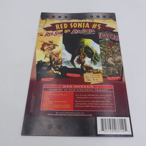 Red Sonja: She-Devil with a Sword #4 used comic