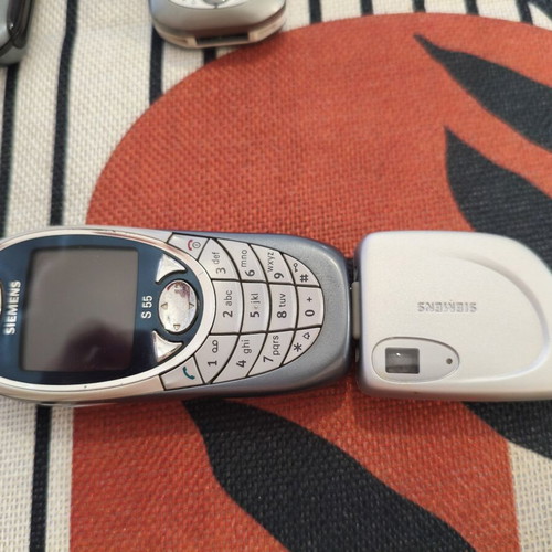 Siemens Phones Collection used, S55 with QuickPic Camera, S35, CX65