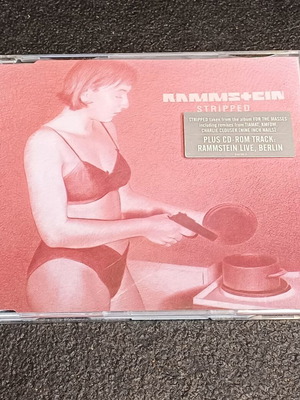 Rammstein Stripped CD Maxi-Single used, Industrial Synth-pop