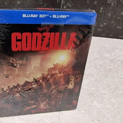 Godzilla (2014) 2D + 3D Steelbook collector's edition new with subtitles