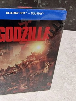 Godzilla (2014) 2D + 3D Steelbook collector's edition new with subtitles
