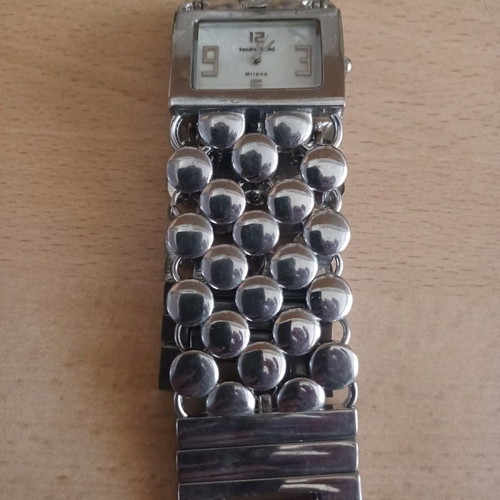 Sandra Felini women's stainless steel watch used