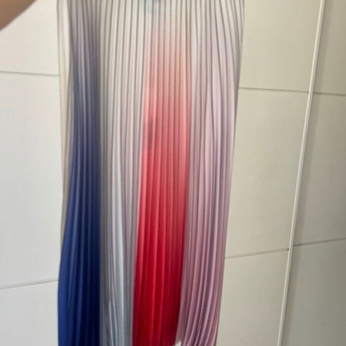 #OFFER# until 05/08 Karl Lagerfeld pleated colored rainbow skirt with elastic at the waist