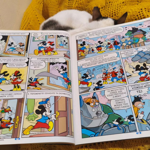 Panini album used Mickey Mouse Sticker Story
