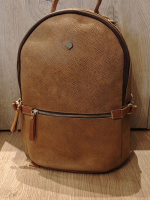 Thiros Large Backpack like new, brown with 3 compartments