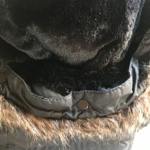 Polo Ralph Lauren puffer used, black, size Large with hood