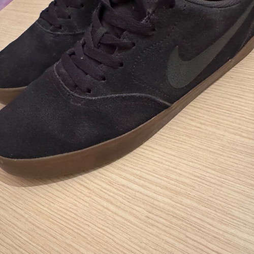 Nike SB Suede sneakers size 44.5 like new, black and beige