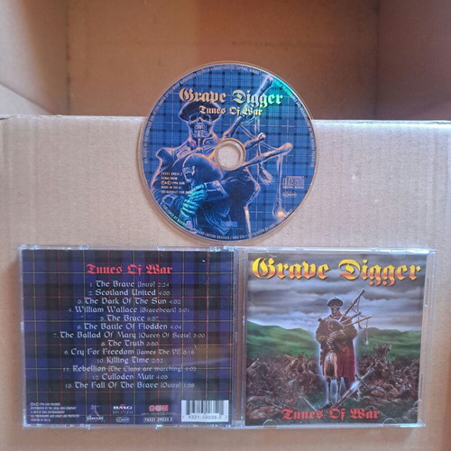 Grave Digger Tunes Of War CD like new, metal