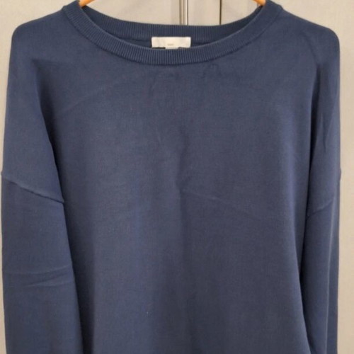 H&M maternity sweater, blue, size L