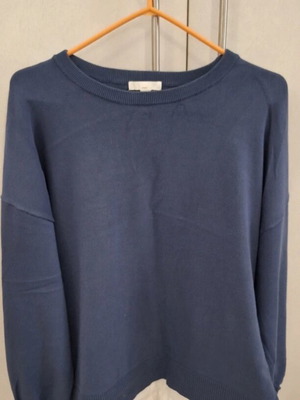 H&M maternity sweater, blue, size L