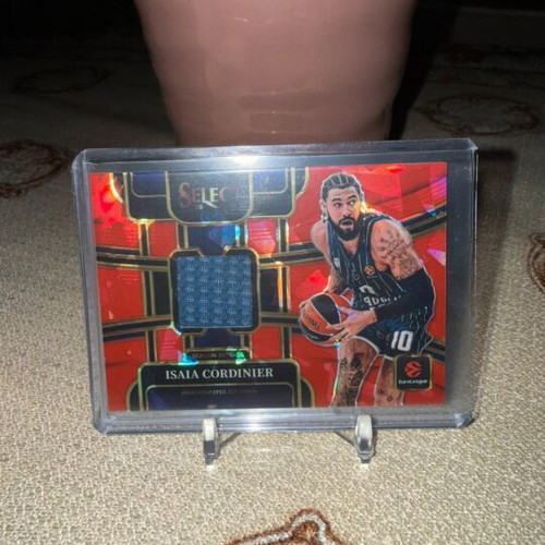 Isaia Cordinier Panini Select EuroLeague 2025-26 Memorabilia Card 07/55