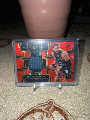 Isaia Cordinier Panini Select EuroLeague 2025-26 Memorabilia Card 07/55