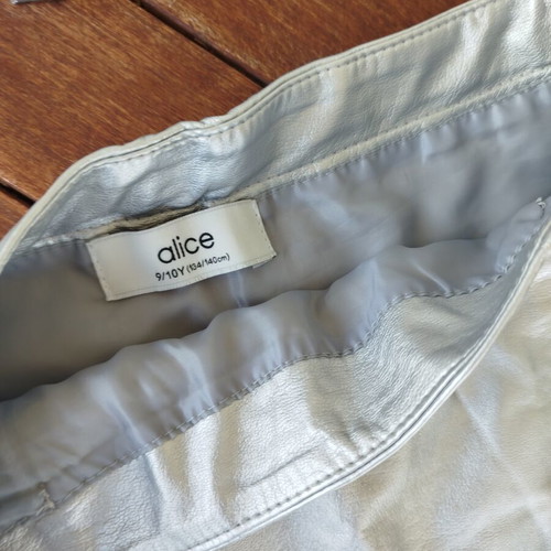 Alice skirt size 9-10 like new, gray, 140 cm