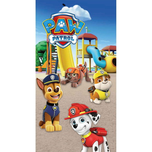 Paw Patrol bath towel new, cotton velour 70x140 cm