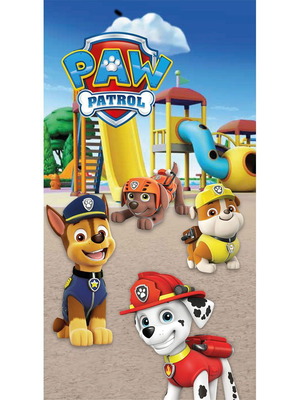 Paw Patrol bath towel new, cotton velour 70x140 cm