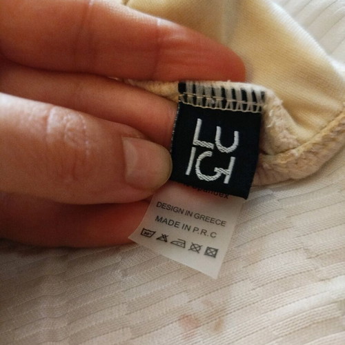Luigi women's swimsuit beige like new, size S - M