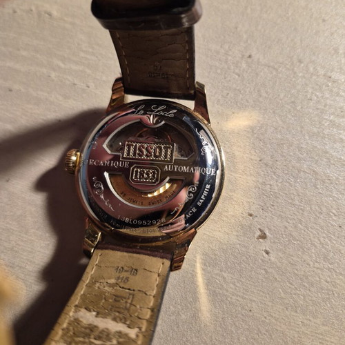 Tissot Le Locle automatic watch like new, yellow gold