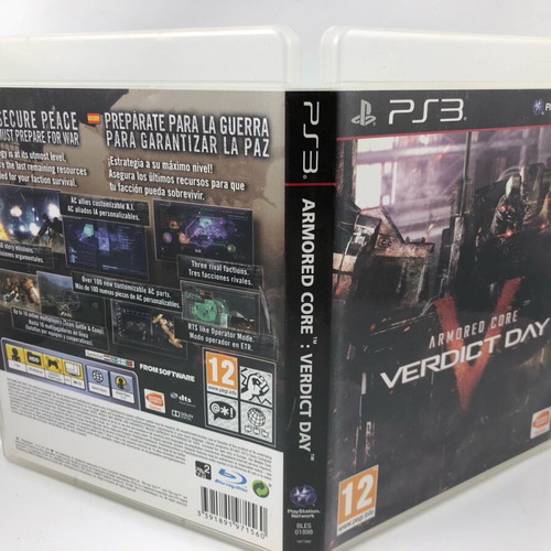 Armored Core V Verdict Day PlayStation 3 used