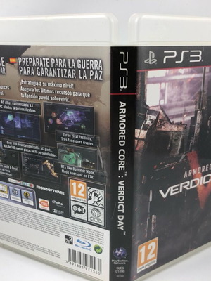 Armored Core V Verdict Day PlayStation 3 used