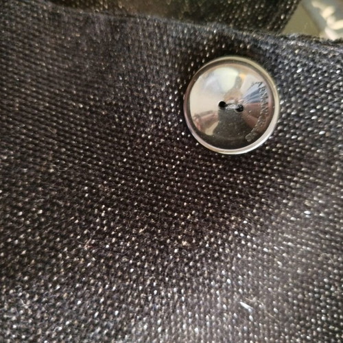 Armani Jeans jacket black like new with small rhinestones