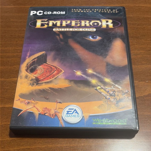 Emperor: Battle for Dune PC CD-ROM like new, complete set