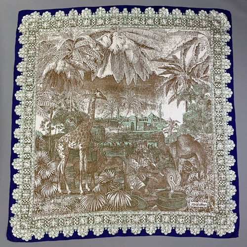 Josef Otten vintage scarf like new, multicolored