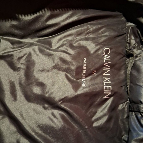 Calvin Klein sleeveless winter jacket used, black, size M