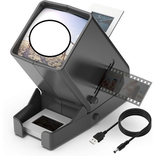 DIGITNOW! 35 mm Slide Viewer with 3x Magnification and LED Light