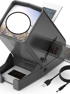 DIGITNOW! 35 mm Slide Viewer with 3x Magnification and LED Light