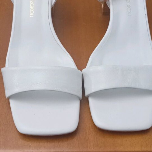 white women's sandals Gianna Kazakou ideal for bridal / formal