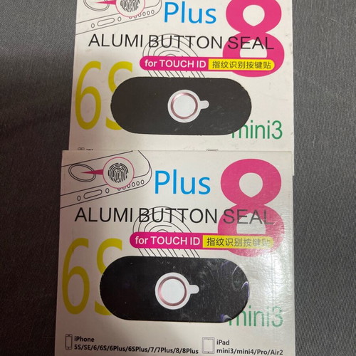Button sticker new for iPhone and iPad