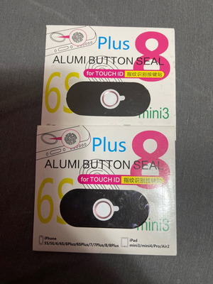 Button sticker new for iPhone and iPad