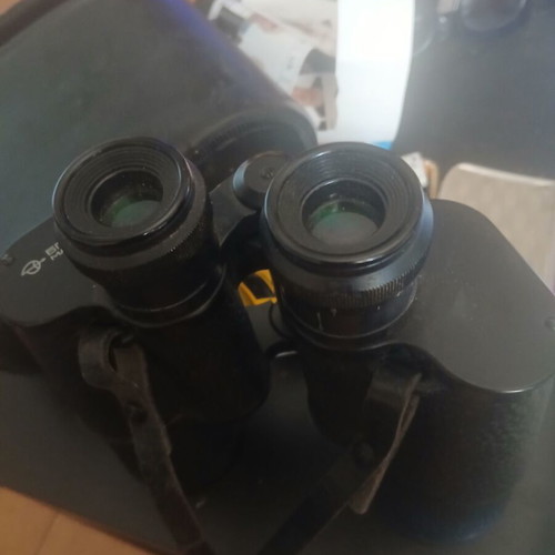 BNU 7X50 Russian binoculars with case