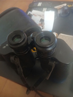 BNU 7X50 Russian binoculars with case