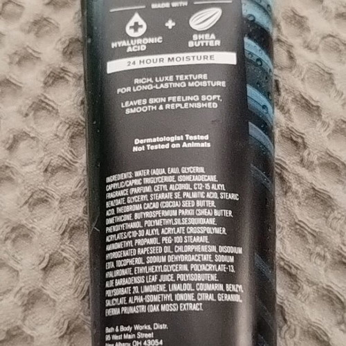 Bath & Body Works Men's Collection Body Creams used, Oasis and Ocean