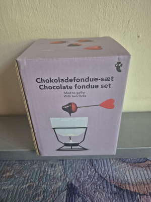 Chocolate fondue set ολοκαίνουριο στο κουτί του
