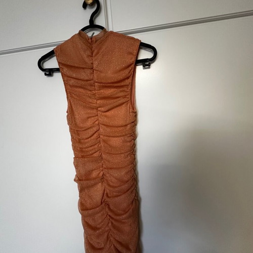 Toi&Moi elastic dress orange like new, size M