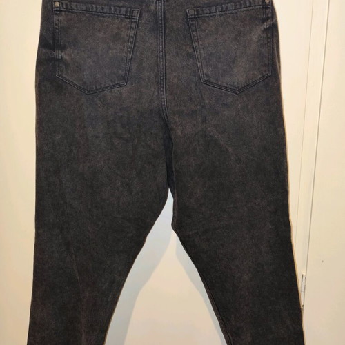 Jean pants black women's EUR 46 XXXL like new
