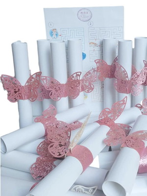 Set of activity items for wedding, baptism or party, new