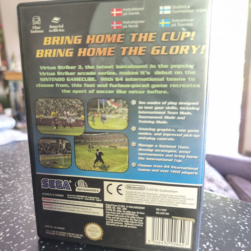 Nintendo GameCube game Virtua Striker 3 ver. 2002