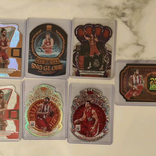 Olympiacos Crown Zroyale set of 6 numbered cards new