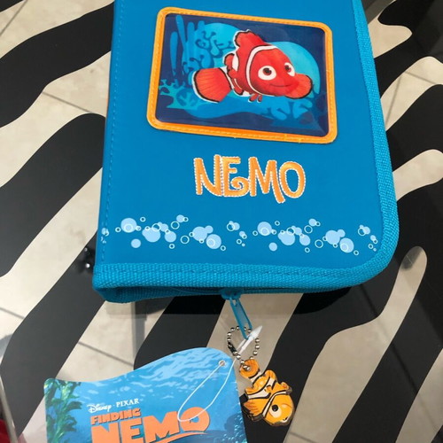 Finding Nemo school pencil case with embroidered logo new