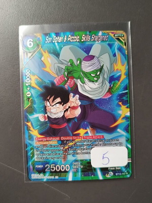 Dragonball TCG Foil Son Gohan & Piccolo Skills Shrpened μεταχειρισμένο