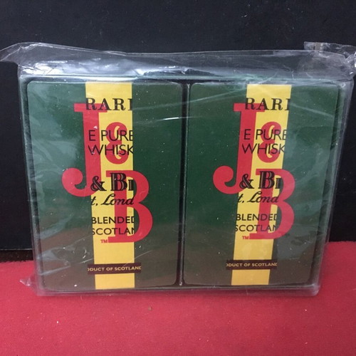 J&B playing cards new, sealed