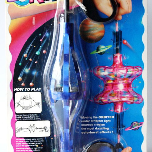 Vintage 1995 Laser Spark Orbiter spinner sealed new