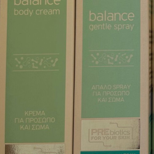 Pharmasept Balance set with gentle spray and body cream new