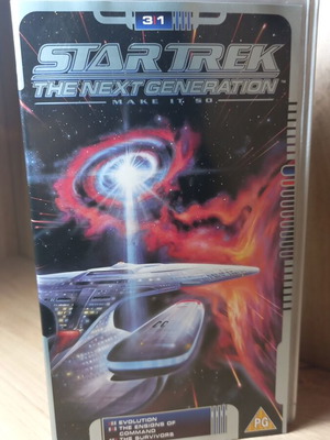 Star Trek The Next Generation 3.1 VHS videotape, no subtitles