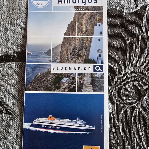Blue Star Ferries Island Maps like new, pack