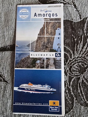 Blue Star Ferries Island Maps like new, pack