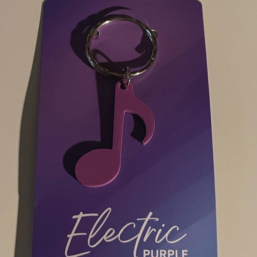 Keychain new, purple